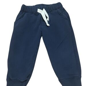 Navy blue carters sweatpants size 12M
